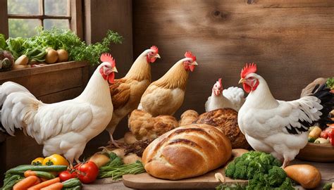 can you feed chickens bread: